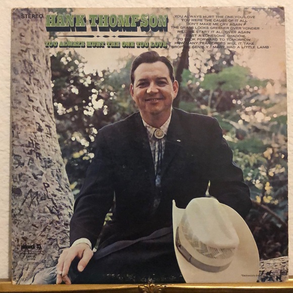 Hank Thompson You Always Hurt The One You Love Vinyl Lp - Picture 1 of 10